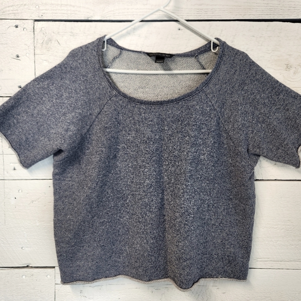 Victoria's Secret Short Sleeve Sweatshirt  Size M